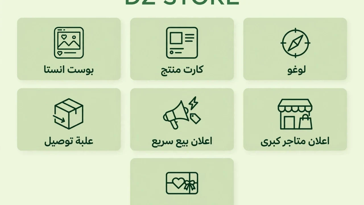 باقة متجر إلكتروني كامل - 7 تصاميم تزيد المبيعات