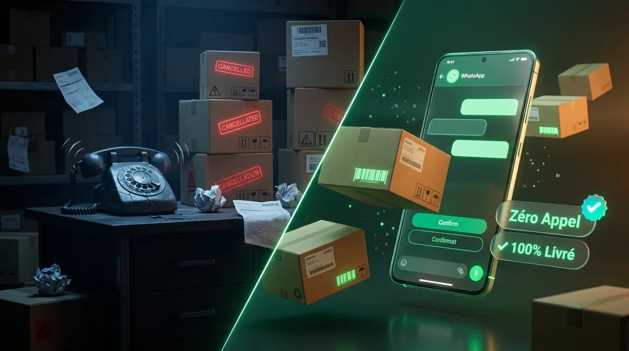 Agent IA WhatsApp de Confirmation & Support Client COD