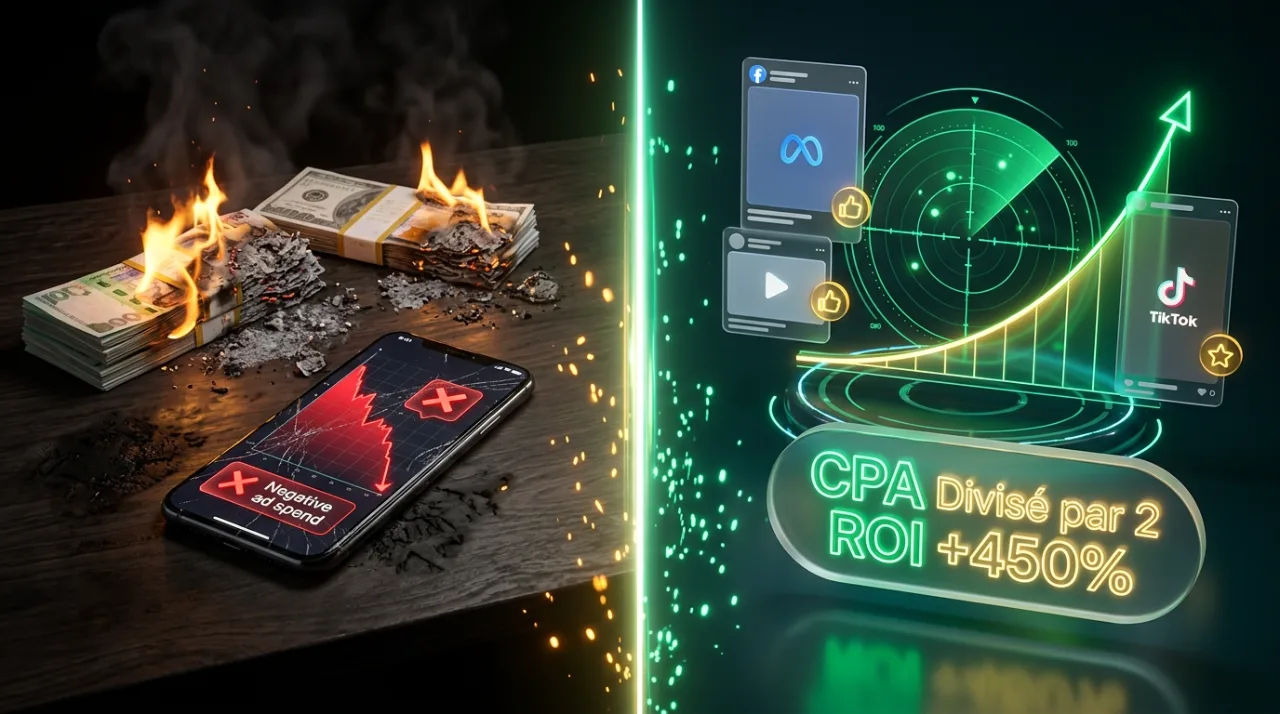 Plan Marketing & Growth + Espionnage des Publicités Concurrentes (Meta & TikTok Ads DZ)