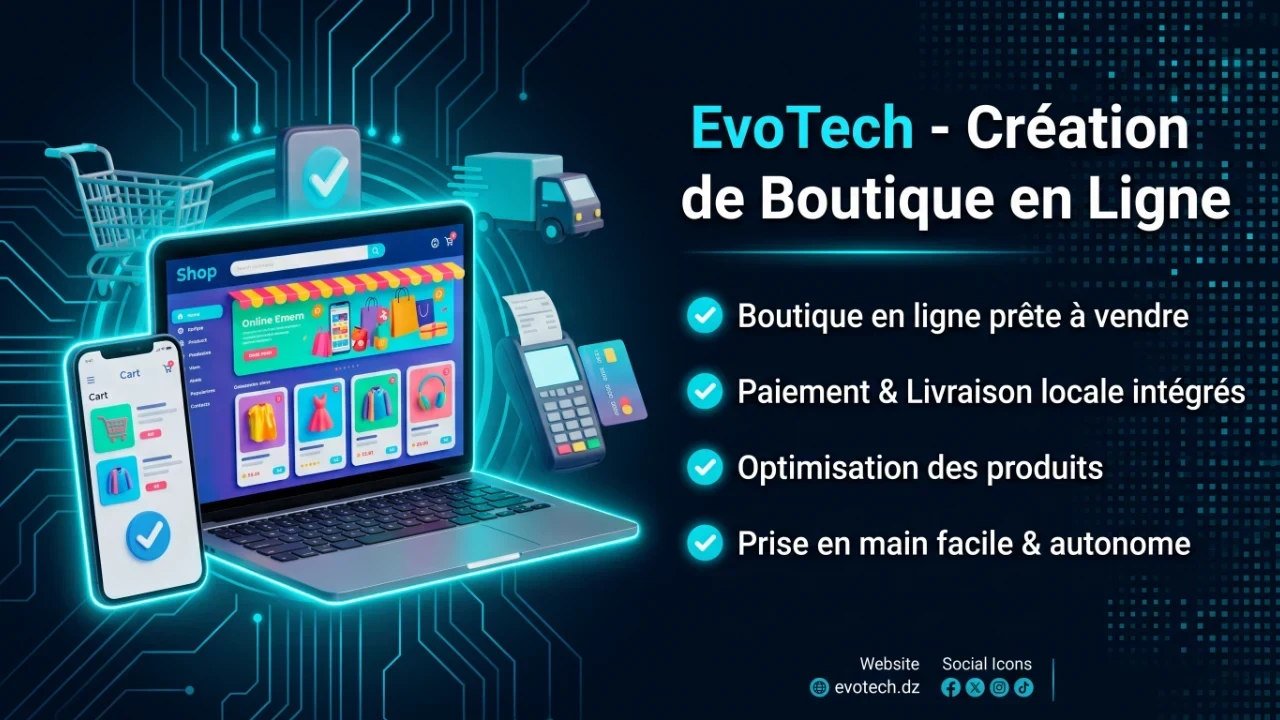 Création & Configuration de Boutique E-commerce Complète