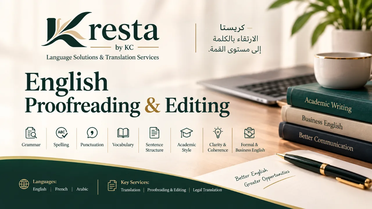 ترجمة احترافية عربي ↔ فرنسي ↔ إنجليزي للوثائق والمستندات