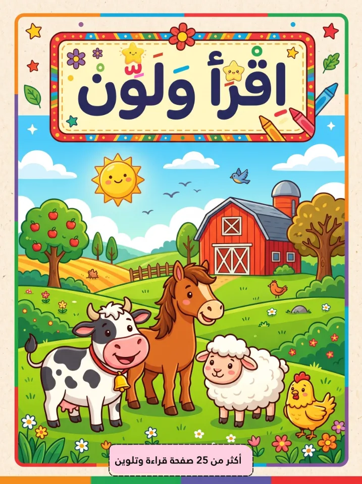 كتاب تلوين للأطفال