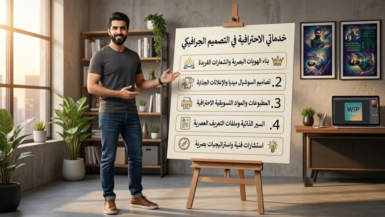 تصميم هوية بصرية احترافية