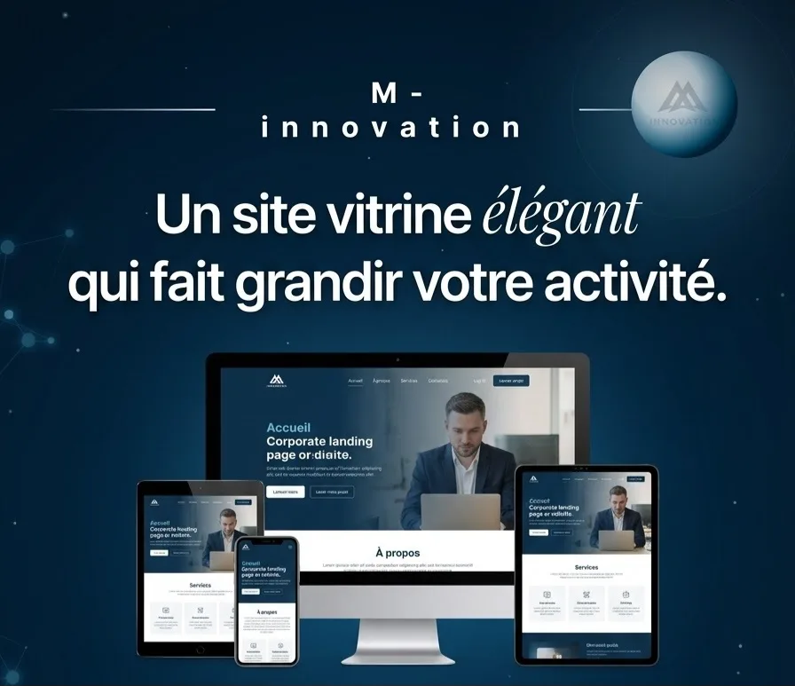 Création de site vitrine pour votre service